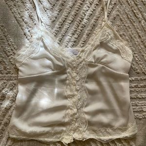 Cami silk lace top